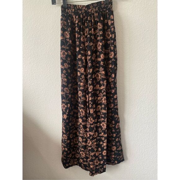 Francesca’s mi ami floral wide leg pants size s - Picture 7 of 9